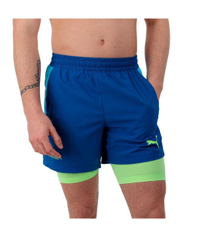 Pantalón de Pádel Puma Individual TeamGOAL Azul...