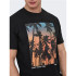 Camiseta Only & Sons Onskolton Reg Beach Negro Hombre