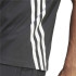 Camiseta adidas Future Icons 3Bandas Regular Hombre Negro