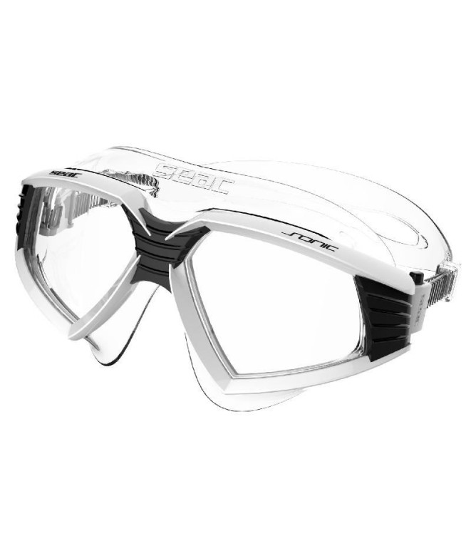 Gafas de Piscina Seac Sonic Blanco/Negro
