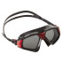 Gafas de Piscina Seac Sonic Negro/Rojo