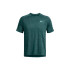 Camiseta de Fitness Under Armour Tech Textured SS Hombre Azul
