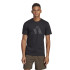 Camiseta de Fitness adidas Essentials Tr-Es Feelready Logo Hombre Negro