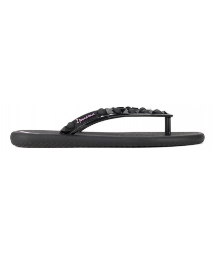 Chanclas Ipanema Meu Sol Mujer Negro/Lila