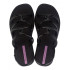 Sandalias Ipanema Meu Sol Mujer Negro/Lila