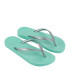 Chanclas Ipanema Anatomica Tan Mujer Verde/Silver