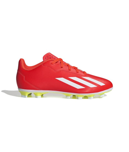 Botas de Fútbol adidas X Crazyfast Club Fxg Infantil Rojo