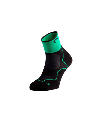 Calcetines de Lurbel Desafio Three Negro/Verde Golf