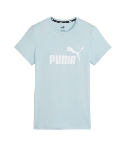 Camiseta Puma Essentials Turquesa Mujer