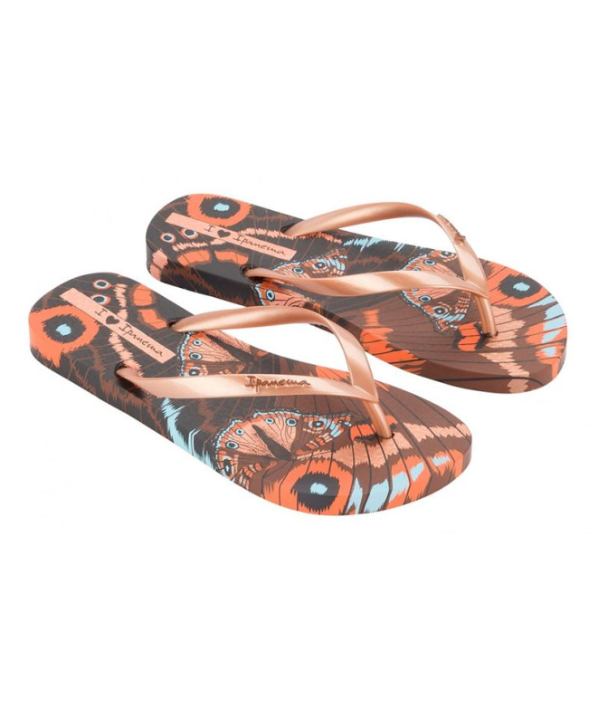 Chanclas Ipanema Animale Print III Mujer Marrón