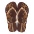 Chanclas Ipanema Classica Happy XI Mujer Marrón/Oro