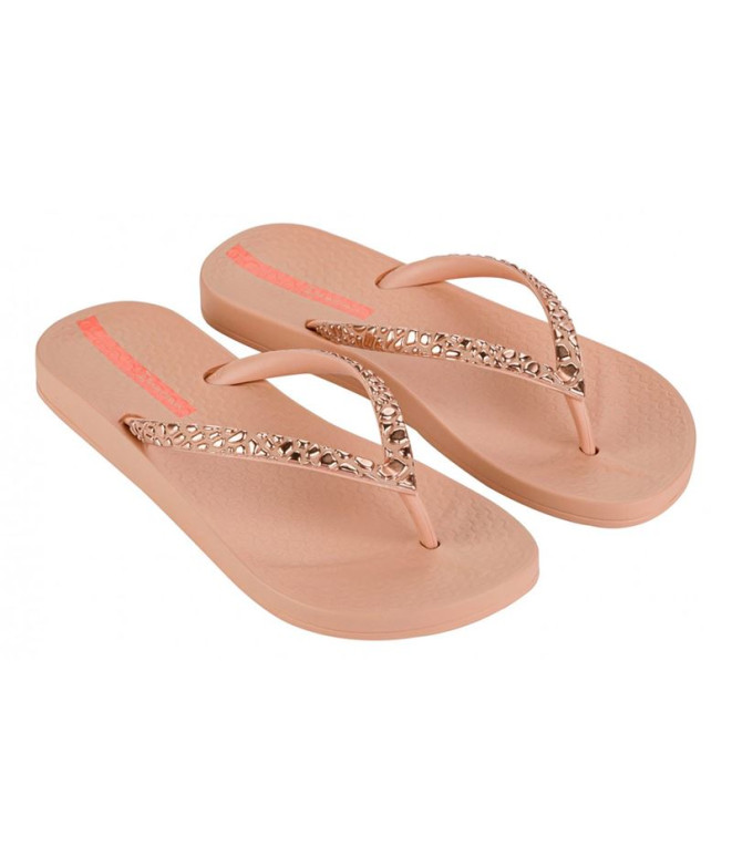 Chanclas Ipanema Mesh VIII Mujer Beige