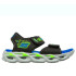 Sandalias Skechers Lights Thermo-Splash - Heat Niño Negro