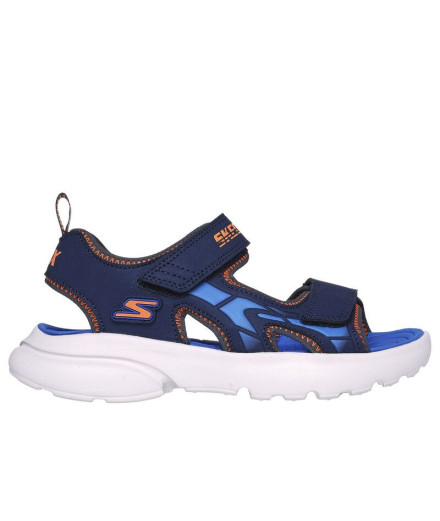 Sandalias Skechers Razor Splash - Aqua Niño Navy