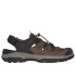 Sandlalias Skechers Tresmen - Menard Hombre Brown Black Synthetic / Mesh