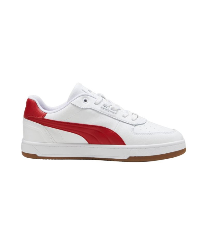 Zapatillas Puma Caven 2.0 Lux Blanco/Rojo Hombre