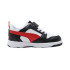 Zapatillas Puma Rebound V6 Blanco Negro Infantil