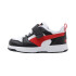 Zapatillas Puma Rebound V6 Blanco Negro Infantil
