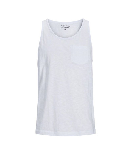 Camiseta Jack And Jones tampa Slub Hombre Blanco