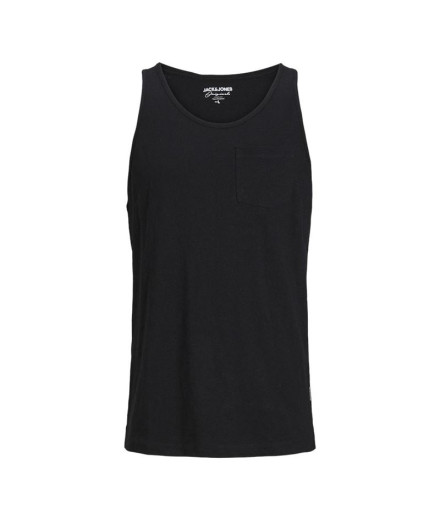 Camiseta Jack And Jones tampa Slub Hombre Negro