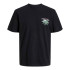 Camiseta Jack & Jones Jortampa Back Tee Ss Negro