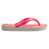 Chanclas Havaianas Kids Flores  Flux Infantil Blanco/Rosa