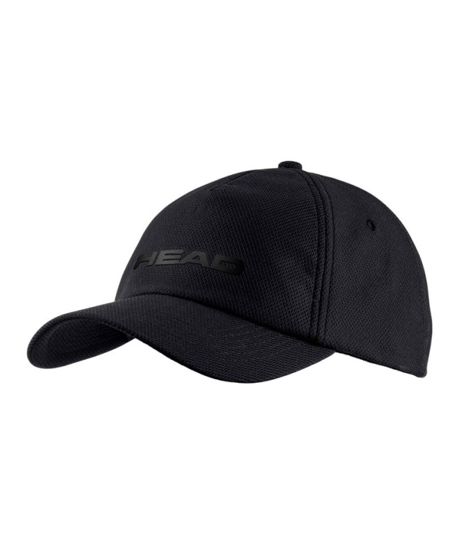 Gorra de Tenis Head Performance Negro