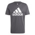 Camiseta adidas Big Logo Hombre Gris