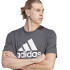 Camiseta adidas Big Logo Hombre Gris
