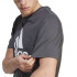 Camiseta adidas Big Logo Hombre Gris