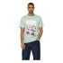 Camiseta Only & Sons Onskolton Reg Beach Surf Negro Hombre