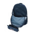 Mochila dos compartimentos Reebok Ashland + estuche 48 cm azul