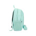Mochila dos compartimentos Reebok Ashland + estuche 48 cm turquesa