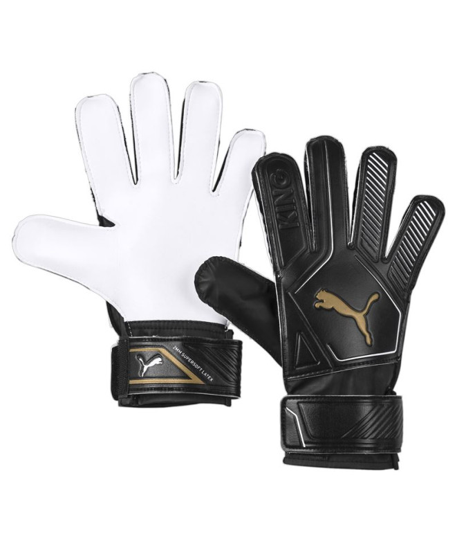 Guantes de portero Puma King 4 Negro/Blanco...