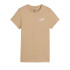 Camiseta Puma Essentials + Embroidery Marrón Mujer