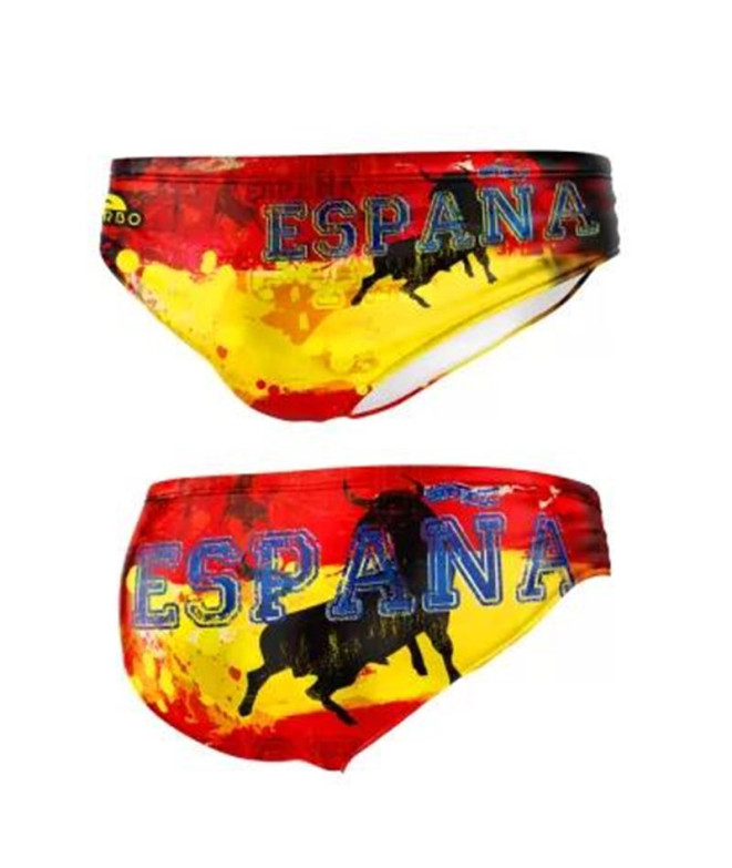 Bañador Waterpolo Turbo Hombre Spain Bull Tag...