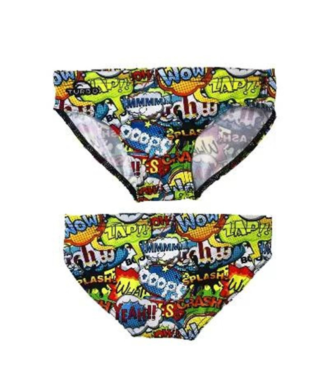Bañador Waterpolo Turbo Wow Rojo