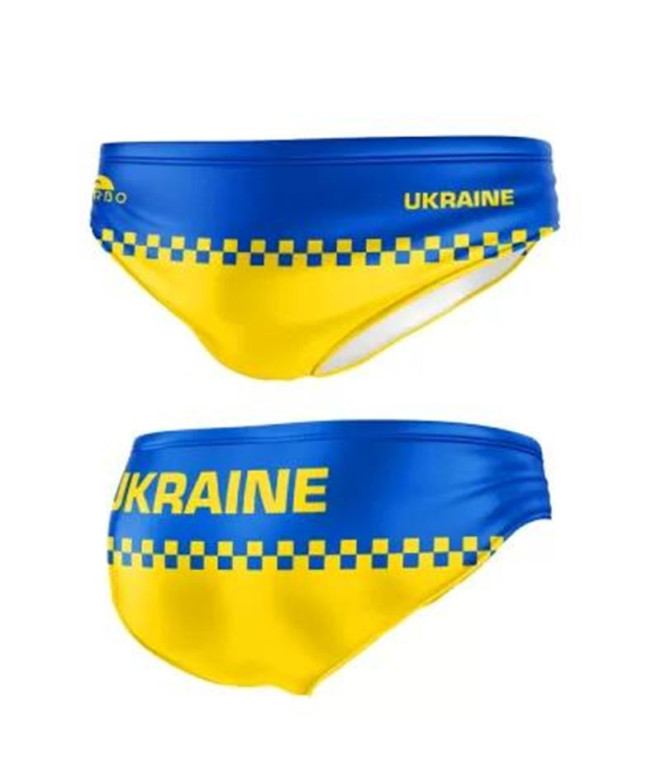 Bañador Waterpolo Turbo Ukraine Amarillo