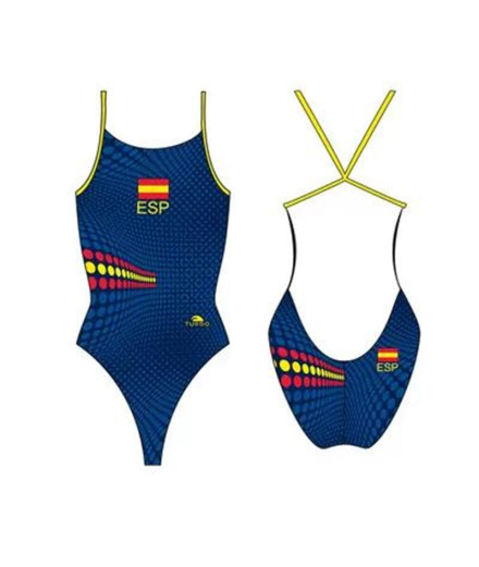 Bañador Natación Turbo Mujer Spain 2016 ( Pro Racer...
