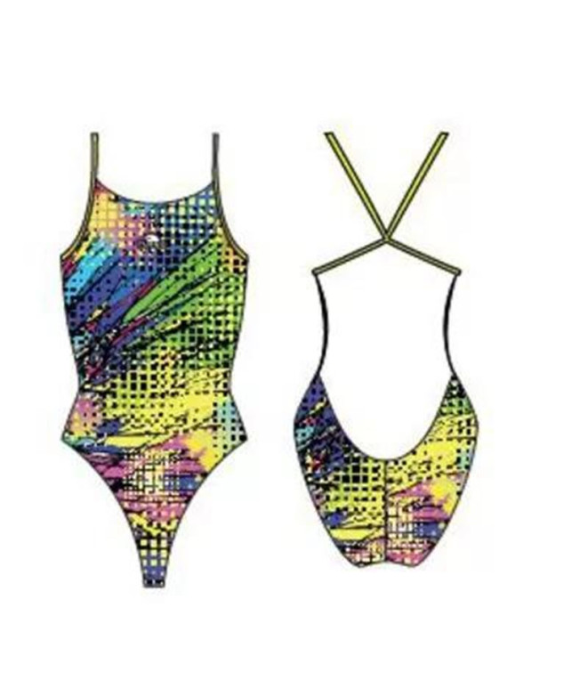 Bañador Natación Turbo Mujer Kriptonite (...