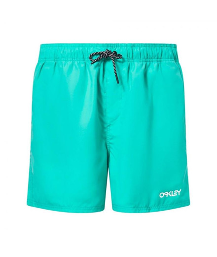 Bañador Oakley Beach Volley 16" Verde Menta Hombre