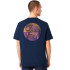 Camiseta Oakley Fingerprint B1B Azul Marino Hombre