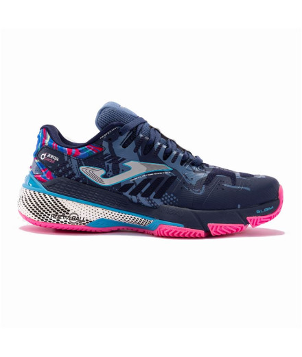 Zapatillas de Tenis Joma Slam Lady 2403 Marino Rosa Mujer