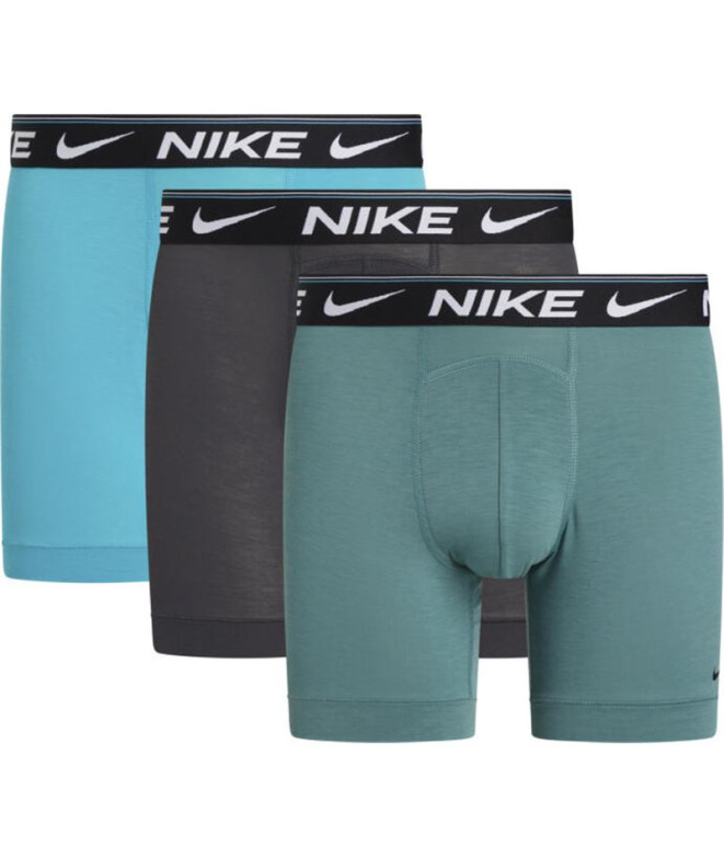 Calzoncillos Nike Boxer Brief 3Pk Hombre Antracita