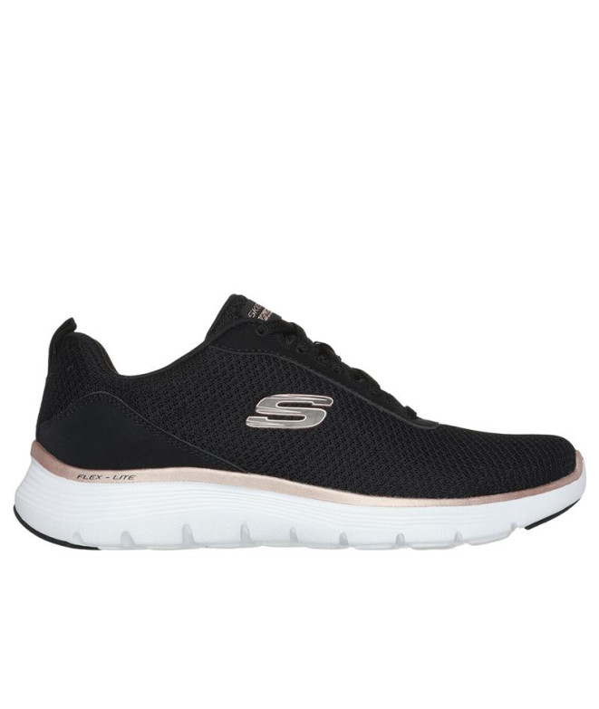 Zapatillas Skechers Flex Appeal 5.0 Mujer Black...