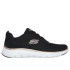 Zapatillas Skechers Flex Appeal 5.0 Mujer Black Mesh/Rose Gold Trim
