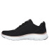 Zapatillas Skechers Flex Appeal 5.0 Mujer Black Mesh/Rose Gold Trim