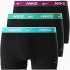 Calzoncillos Nike Trunk 3Pk Hombre Negro/Verde