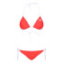 Bikini Reebok Allegra Bikini Rojo/Blanco Mujer