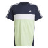 Camiseta adidas 3 Bnadas Infantil Azul